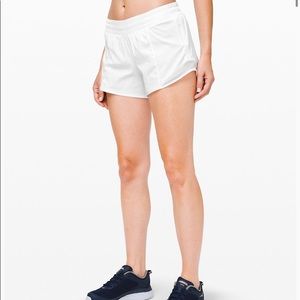 lulu lemon hotty hot shorts - long 4” (pink)